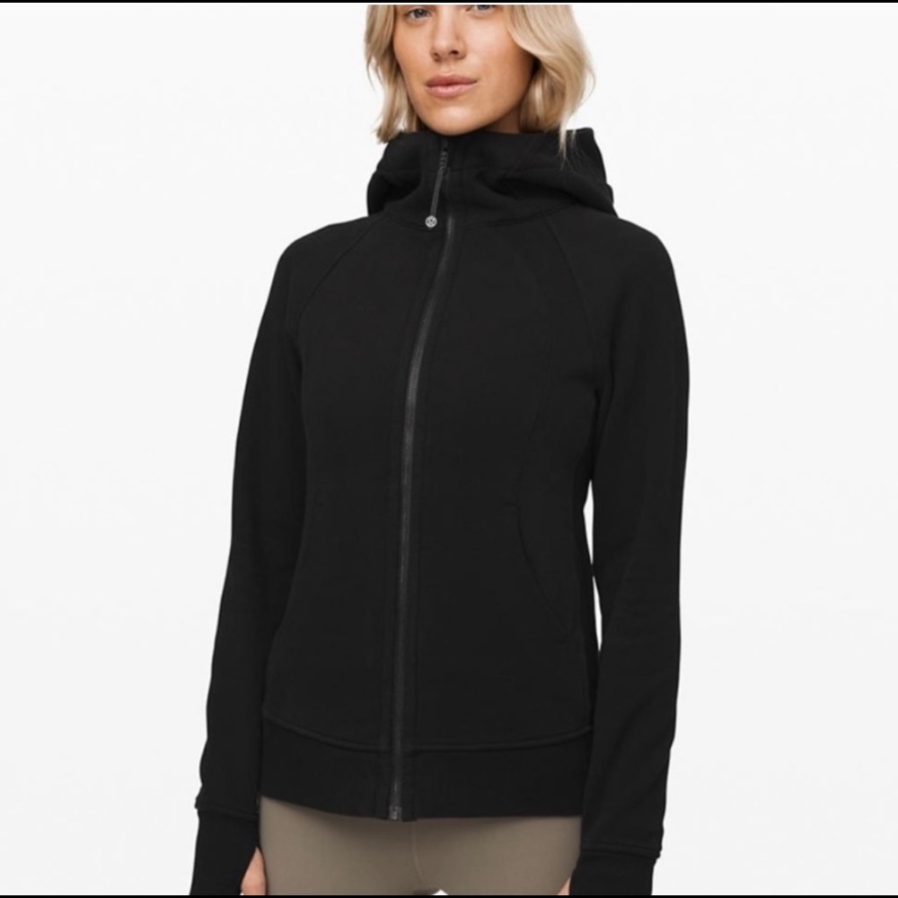 Lululemon black scuba sweater